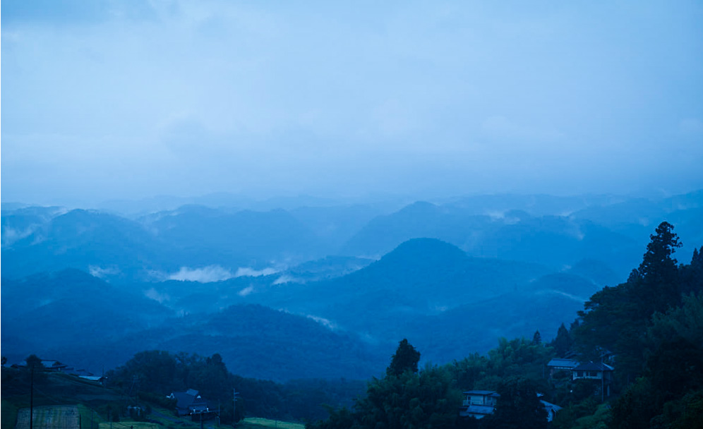 山の峰々　Peaks